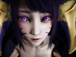 Lol: Ezreal x Kaisa Cloudy cunnilingus [Full Video] 8m
